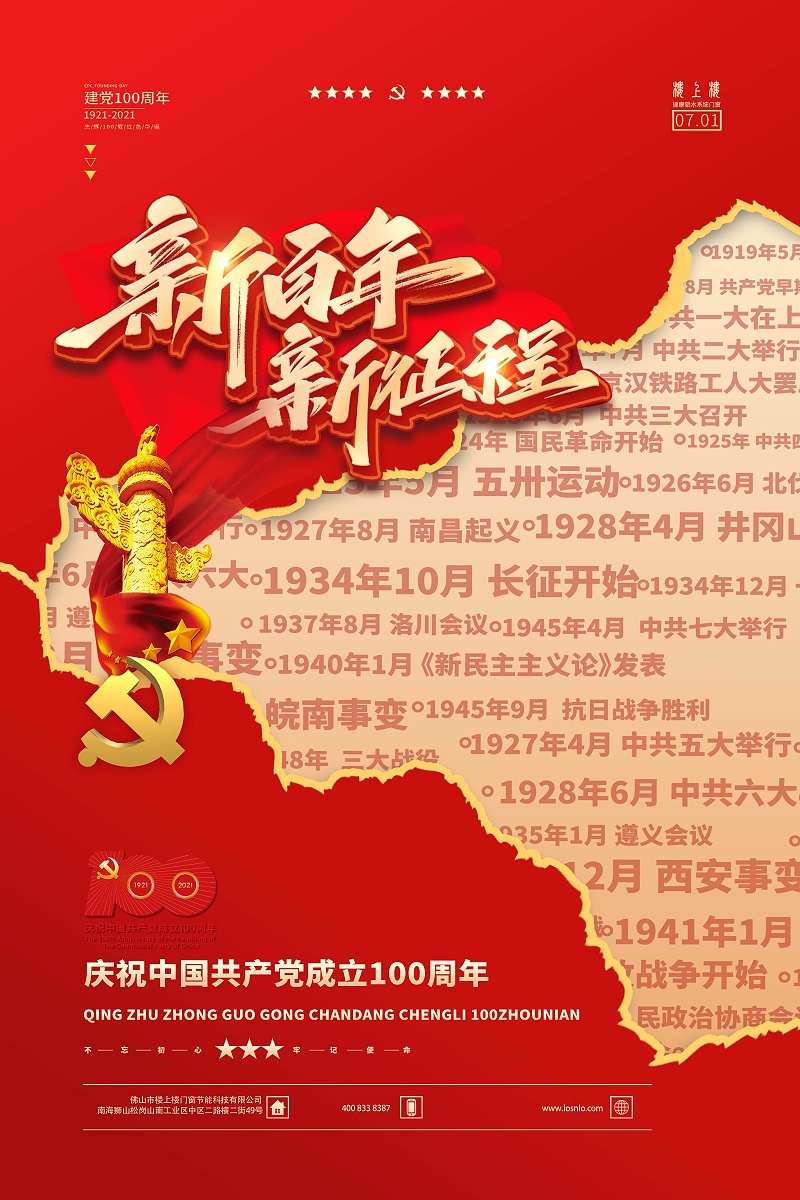 樓上樓|不忘初心,砥礪前行,慶祝建黨100周年！